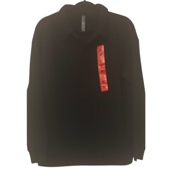Mondetta Black V-Neck Button-Up Sweater-NWT - Picture 1 of 4